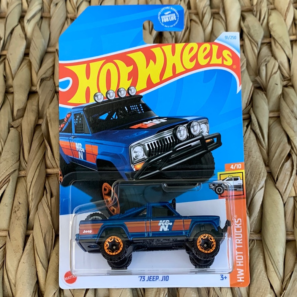 Hot Wheels Blue Truck 1973 Jeep J10 73 1970s HW Hotwheels HKG61 2024 New